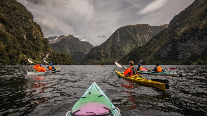 Join our guides and your fellow travellers on a journey into the unknown as we expertly guide you around the encapsulating vista of Doubtful Sound... 
